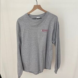 Vintage USA Snowboarding Long Sleeve, Aspen Colorado Gray Longsleeve